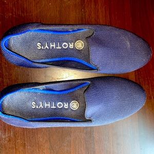 Rothys navy loafers